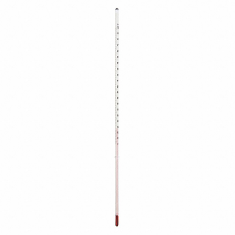 THERMCO ACC639S Liquid Inch Size Glass Thermometer, 405 mm Length. x 125 mm I mmersion, NIST | CU6KZM 5ZPG9