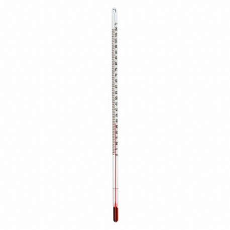 THERMCO ACC6471S Liquid Inch Size Glass Thermometer, 225 mm Length. x 35 mm I mmersion, NIST | CU6KZF 5ZPF7