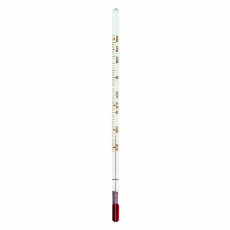 THERMCO ACC715S Liquid Inch Size Glass Thermometer, 175 mm Length. x 35 mm I mmersion, NIST | CU6LAA 5ZPF5