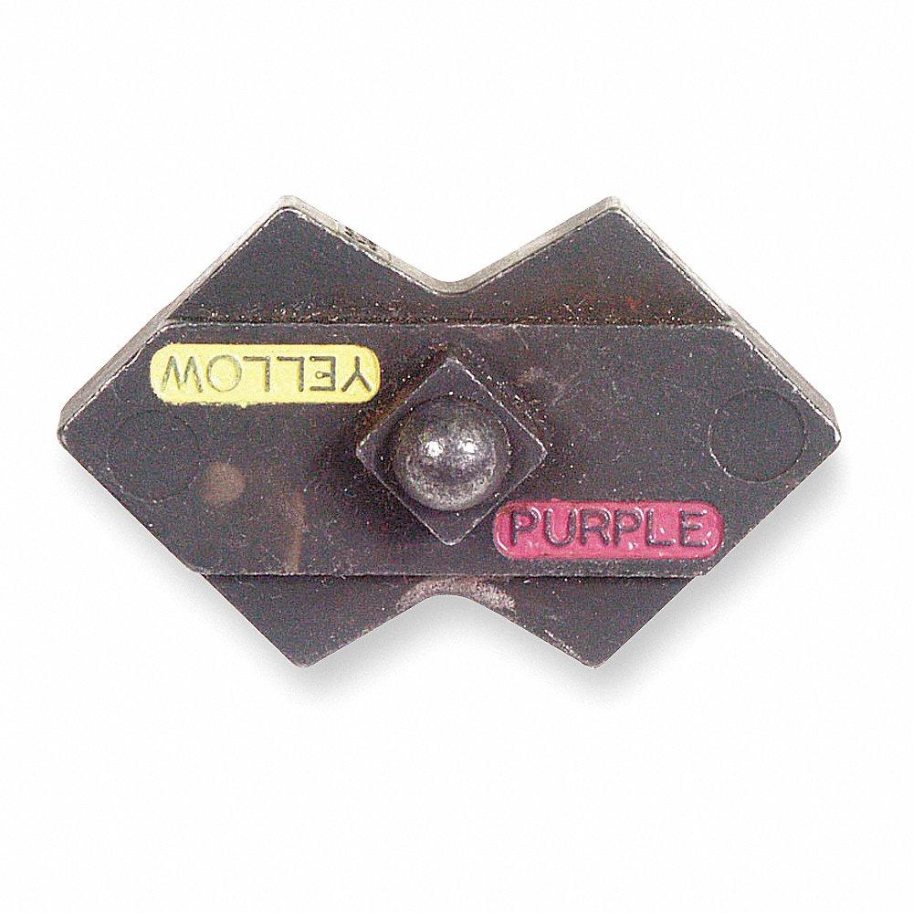THOMAS & BETTS 13456 Upper and Lower Crimping Die, 4/0 AWG to 250 kcmil Copper Lug Capacity | CJ3RVL 3LJ72