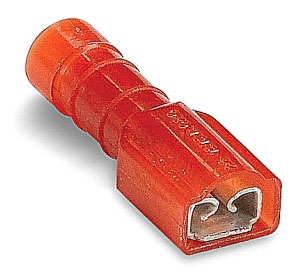 THOMAS & BETTS 1443 250 Female Disconnect, Nylon, Insulated | BK8UWK