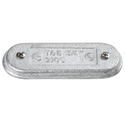 THOMAS & BETTS 2647 Conduit Body, Gray, C-Type, Iron, 3 Inch Size | BK8VZT