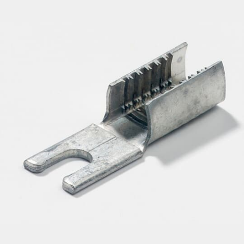 THOMAS & BETTS BGA100-14-20 Copper Lug, 2 Hole, 600V To 35Kv Rating, Purple, 4/0 Awg | BK9CZP