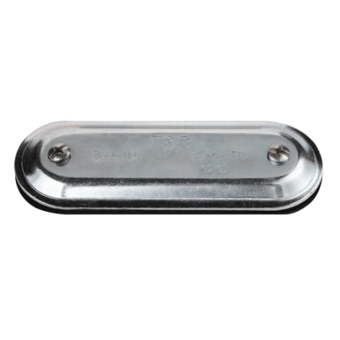 THOMAS & BETTS 270S Conduit Access Fitting Cover, Steel, Zinc Plated/Chromate Coated, 3/4 Inch Size | BK8WBT 2LUU5