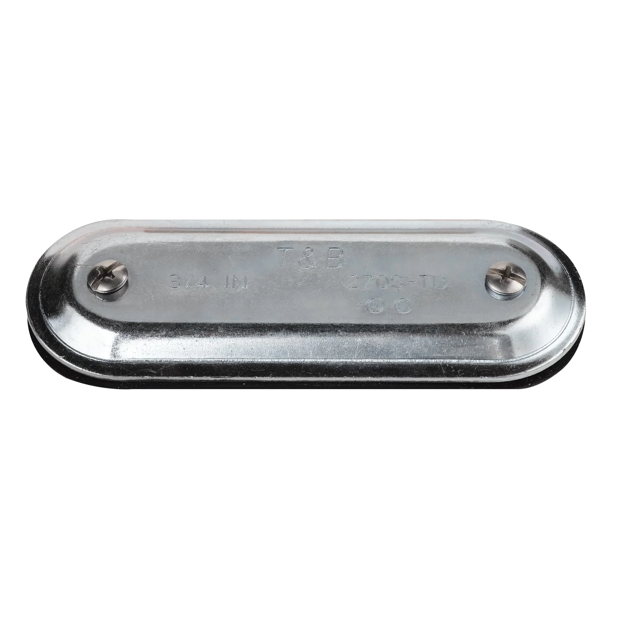 THOMAS & BETTS 470S Conduit Access Fitting Cover, Steel, 1 1/4 Inch Size | BK8XDV 2LUU7