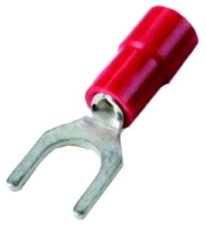 THOMAS & BETTS 280-31727-3 Fork, Vinyl, 22-16 AWG Wire, 1/4 Inch Stud | BK8WCH