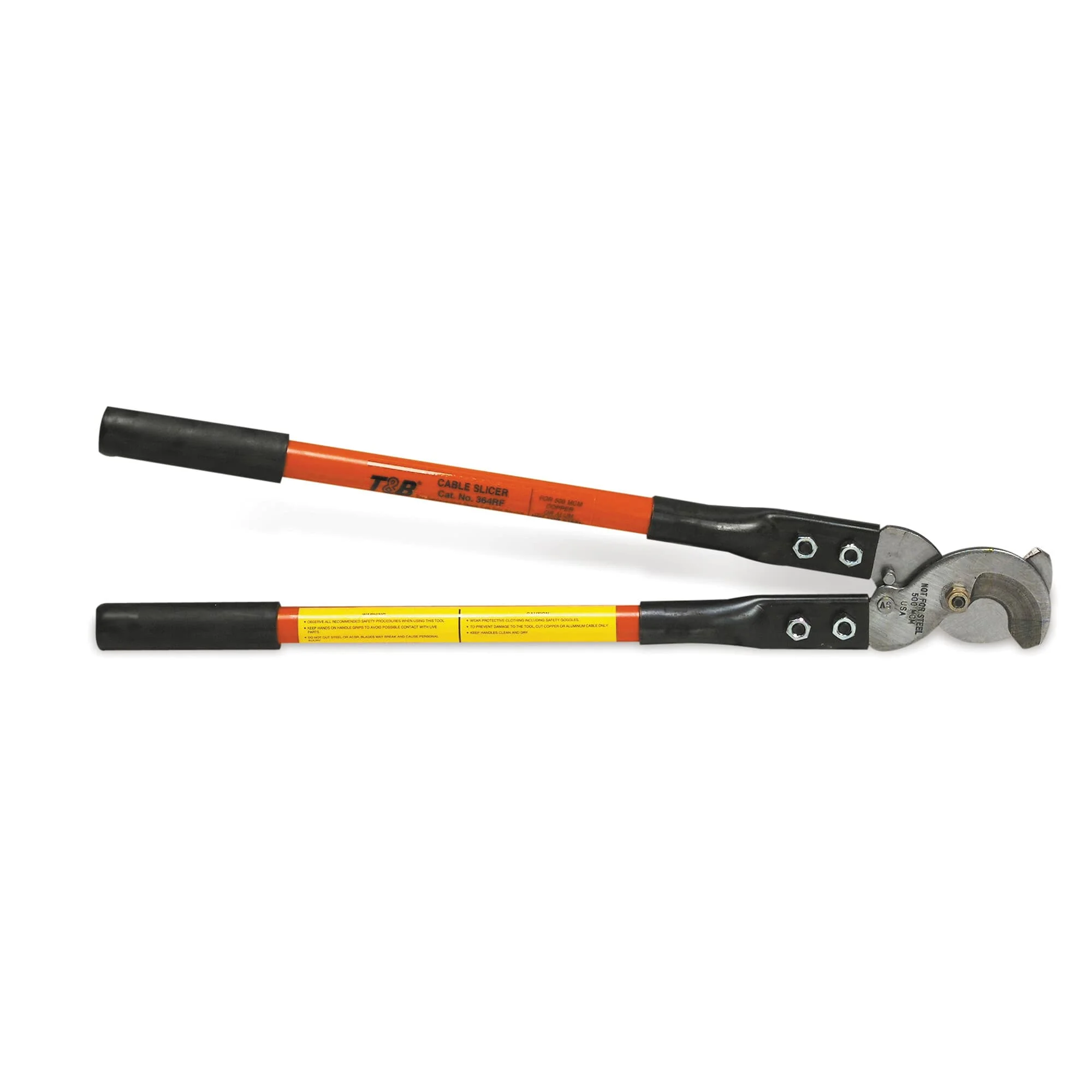 Cable Cutter, Upto 1000 Cable/Wire Size, Palm Grip Handle Type, Color-Keyed