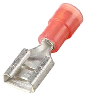 THOMAS & BETTS 53206 250 Female Disconnect, Nylon, 22-16 AWG Wire | BK8XVD