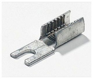 THOMAS & BETTS 540010PFM10 Fork Terminal, #10 Bolt | BK8XWY