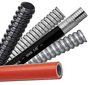 THOMAS & BETTS 54218BENTSPSL Liquidtight Conduit, 1/2 Inch Size, Flexible, Gray, 30M Length | BK8YVJ