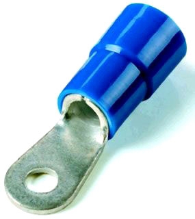 THOMAS & BETTS 54851BEPHBS Ring Terminal, Nylon, 6 Awg Wire, #10 Stud | BK8ZJK