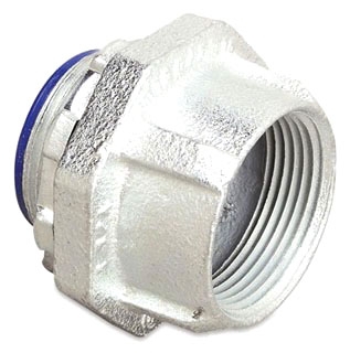 THOMAS & BETTS 58277PFNM Conduit Hub, Insulated, 6 Inch Size | BK9AFZ