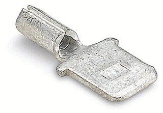 THOMAS & BETTS F2037 250 Male Disconnect, Non-Insulated, 22-18 AWG Wire | BK9FQQ
