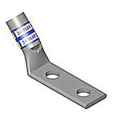 THOMAS & BETTS BG150-14-20 Copper Lug, 2 Hole, 600V To 35Kv Rating, 350 Mcm | BK9CYE