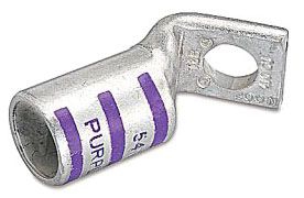 THOMAS & BETTS BGA125-14-20 Barrel Lug, 2 Hole, Black | BK9CZU