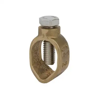 Ground Rod Clamps Type To Wide Range, Rod Size 3/8 To 3/4