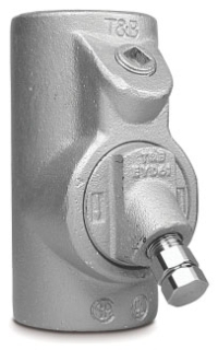 Nylon Insulated Locking Fork Terminal, 16-14 AWG Wire Size, 600 V Rating