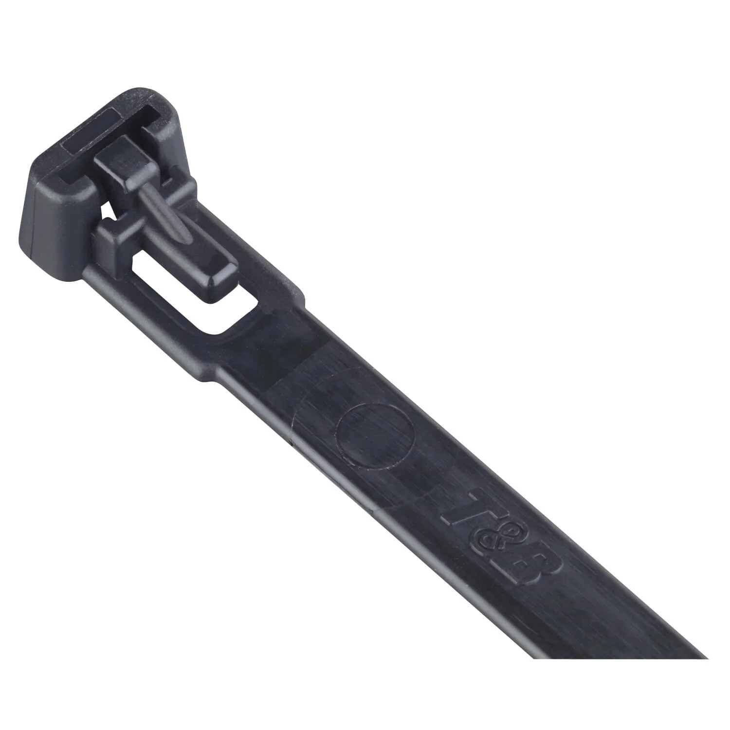 Catamount Cable Tie, -40 To 85 Deg C Temp Range, Releasable Type, Black
