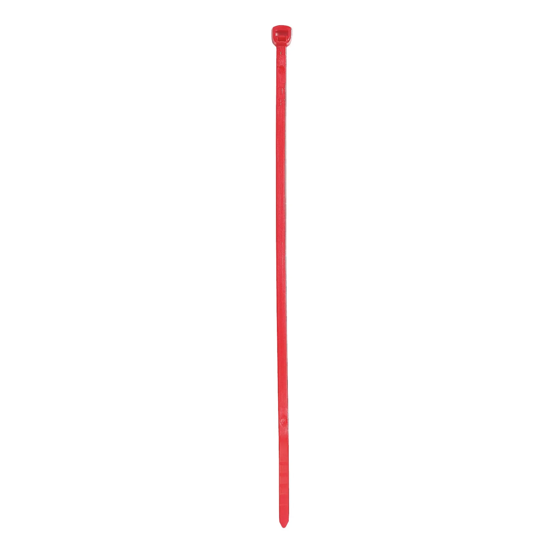Catamount Cable Tie, -40 To 185 Deg F Temp Range, Miniature Type, Red, Nylon/Polyamide 6.6