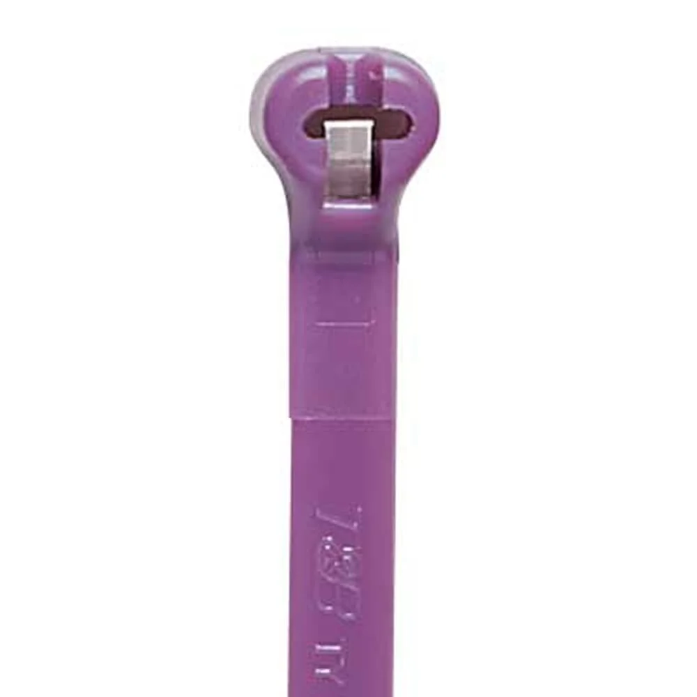 Catamount Cable Tie, -40 To 185 Deg F Temp Range, Miniature Type, Purple
