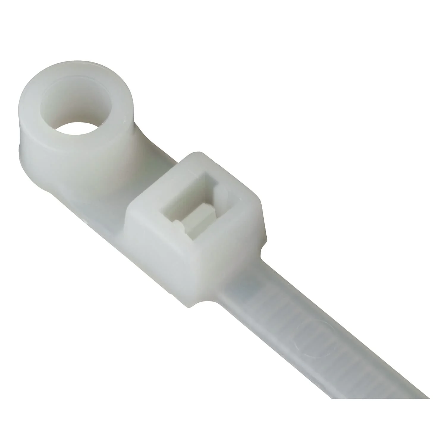 Catamount Cable Tie, 185 Deg F Temp Range, Intermediate Integrated Mounting Hole Type