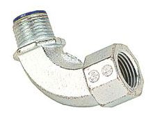 THOMAS & BETTS L125GR-C Bushed Elbow, Nylon, Insulated, 3/4 Inch Size | BK9JZE