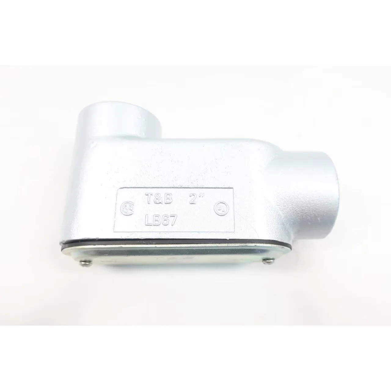 THOMAS & BETTS LB67 Ring Terminal, Explosion Proof, Nylon, Insulated, 18-14 AWG Wire, #6 Bolt | BK9KEU