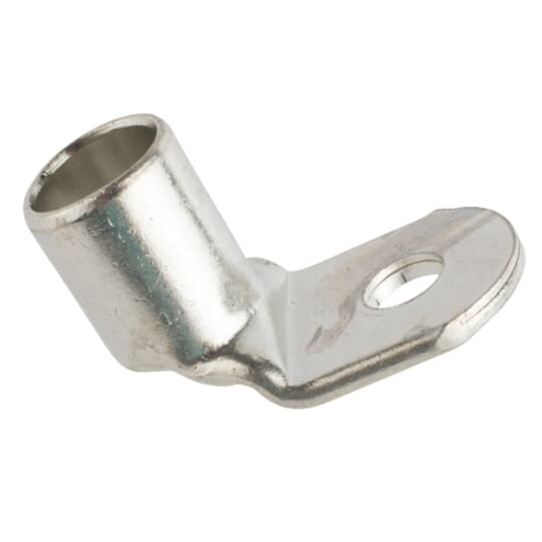 THOMAS & BETTS M973U Nylon Insulated Ring Terminals, 16-14 Wire, 1/4 Inch Stud, Ring Terminal, 18-14 Size | BK9KYE