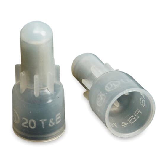 Nylon Insulated Crimp-On Wire Joint, Length 0.78 Inch