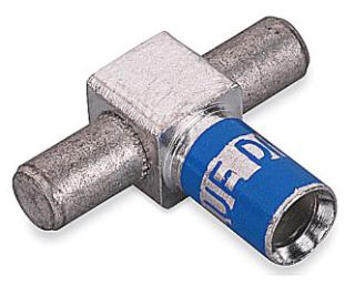 THOMAS & BETTS RC777-250 Motor Lead Disconnect, Pigtail, Blue, 6 AWG Wire, 2 Body Size | BK9NJB