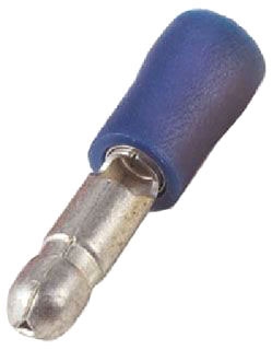 THOMAS & BETTS RCS10-8X Male Bullet, Vinyl, 16-14 AWG Wire | BK9NKZ