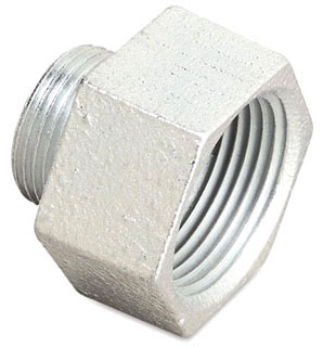 THOMAS & BETTS RD8-38 Male Enlarger, 1/2 Inch To 3/4 Inch Enlargement | BK9NMD