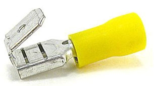 THOMAS & BETTS TNB189-018 Piggyback Disconnect, Insulated, Yellow | BK9QUH