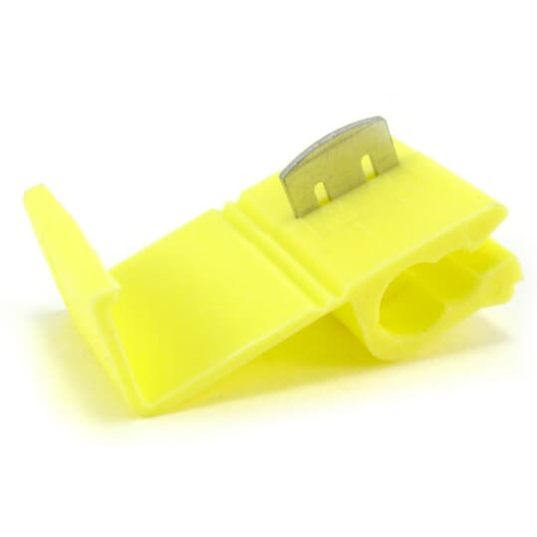 THOMAS & BETTS TV10-10LF-L Ring Terminal, Insulated, Vinyl | BK9QYG