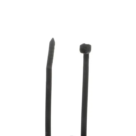 Ty-Fast Cable Tie, -40 To 185 Deg F Temp Range, Standard Weather-Resistant Type, Black
