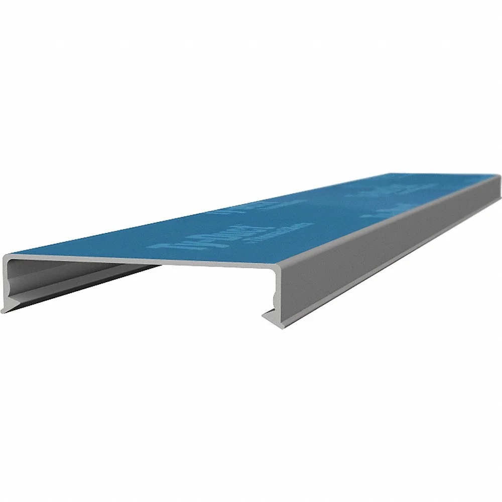 THOMAS & BETTS TYD2CPG6 Wiring Duct Cover, PVC, 72 Inch Length, Gray | CJ3VJR 53UH87