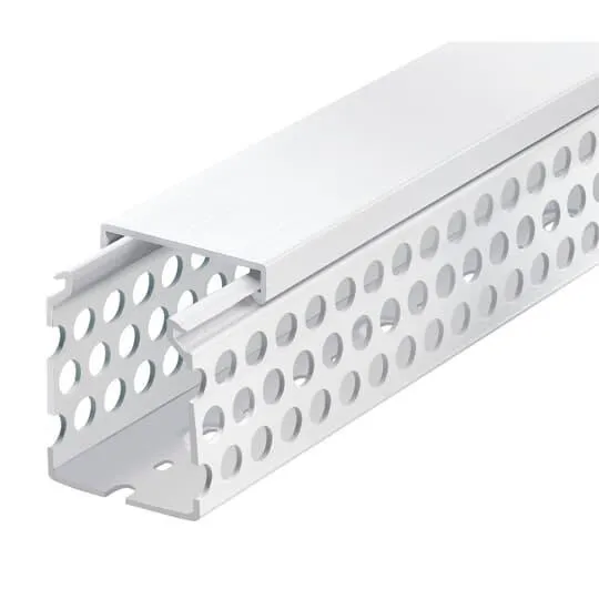 Ty-Duct Wiring Duct, 2-Point Contact Type, White, PVC