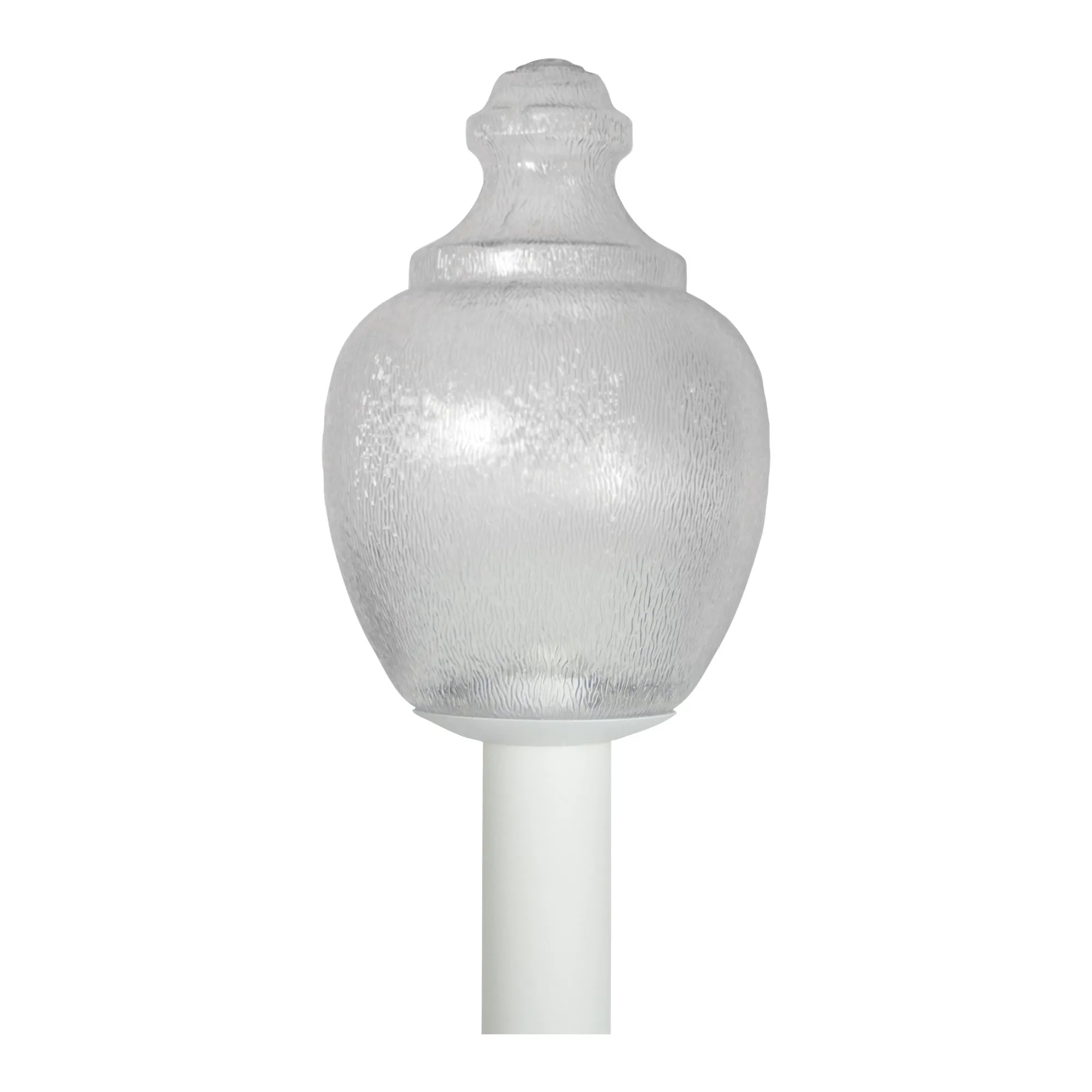 Outdoor Essentials 155 Feet Feet High 1Light Outdoor Post Light, Black