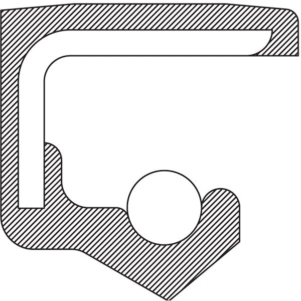 TIMKEN 21158-8063 Oil Seal, Single Lip Spring | BC6QWF