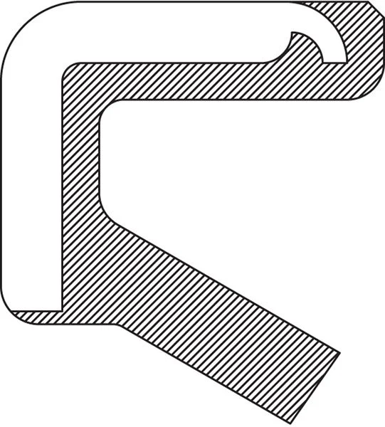 TIMKEN 26001-6304 Oil Seal, Single Lip, Buna N Nitrile | BC7KTH
