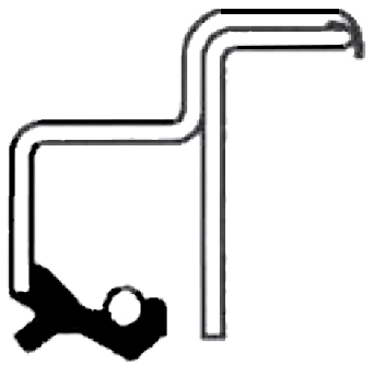 TIMKEN 6663S Oil Seal, 4 3/4 Inch Shaft Size, Nitrile | AK9HBV