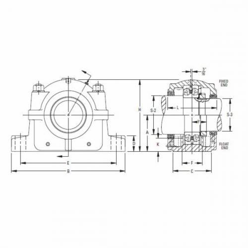 TIMKEN SDAF 338