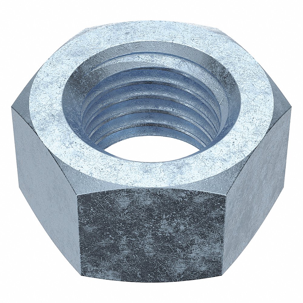 TITAN FASTENERS BDJ14GR3C Hex Nut, Full, 7/8-9 Thread Size, 1-5/16 Inch Width, 300Pk | AE2MQZ 4YJH6