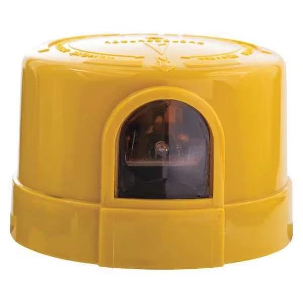 Photocontrol, 400-550VAC, Yellow, 3-3/16 Inch L