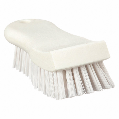 Curved Scrub Brush 6-1/2 Inch Blck 1 Inch Trm