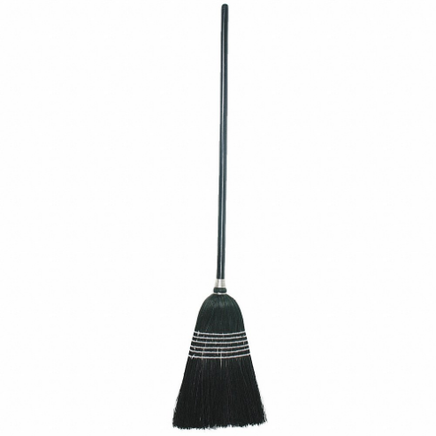 TOUGH GUY 3ZJD5 Janitor Broom 56 Inch Overall Length 18in. Trim L | AD3HNY