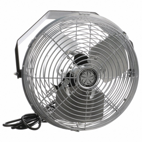 Industrial Workstation Fan, Workstation Fan, 12 Inch Size Blade Dia, 1, 120/1, 420/1