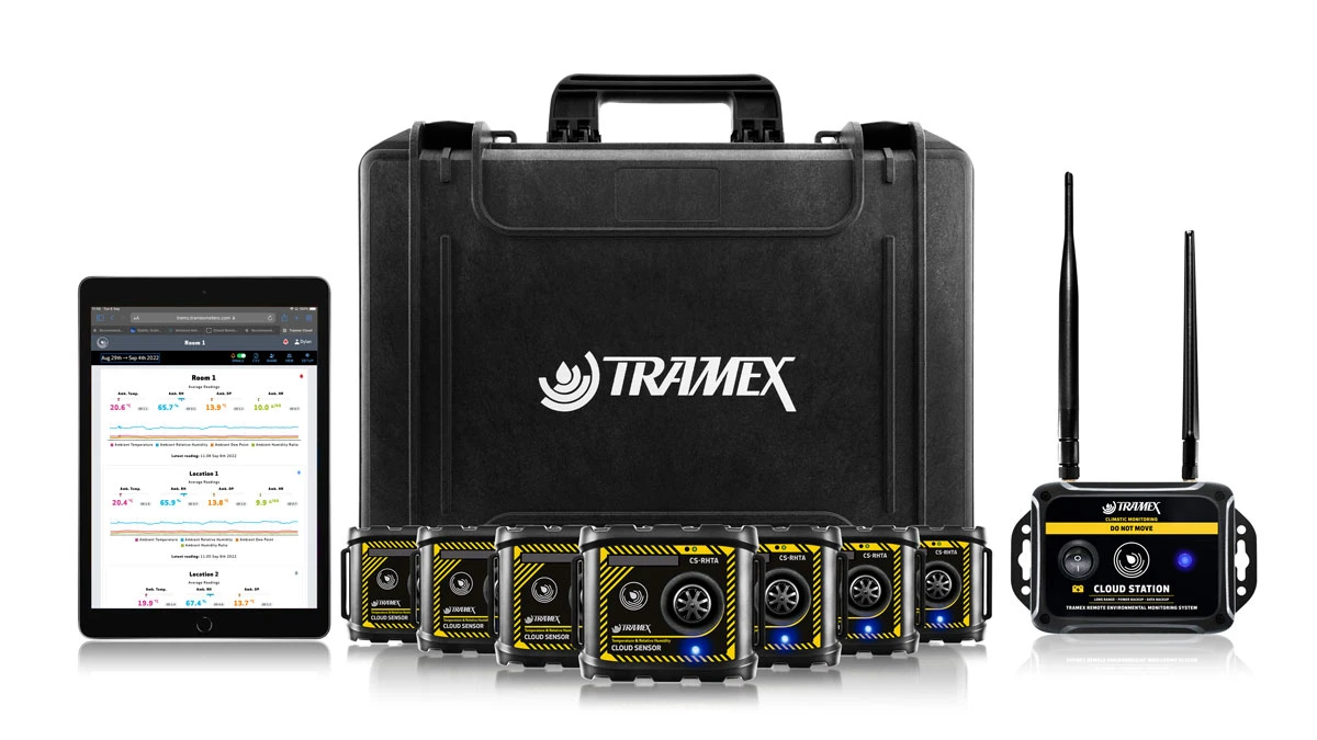TRAMEX TREMS-10 Remote Environmental Monitoring System Kit | CM7PLD