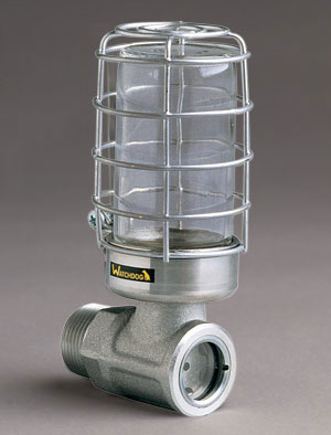 Watchdog Oiler, Glass Reservoir, 1 Inch NPT, 4 oz. Capacity, 6-1/2 Inch Size