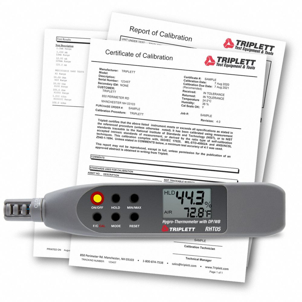 Humidity pen, Onboard, Included, Ambient Temp, 1.7 x 0.6 x 0.6 Inch, -4-140 Deg F